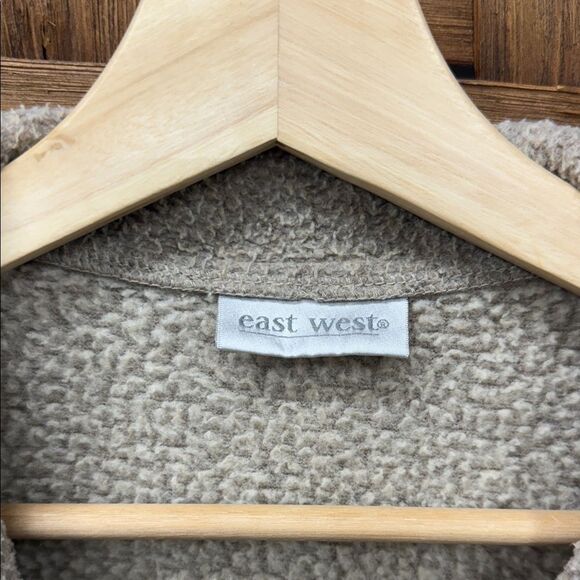 Vintage Embroidered Beige Women's Jacket Sz 3X - Picture 3 of 4